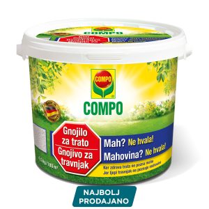 COMPO gnojilo za trato z uničevalcem mahu