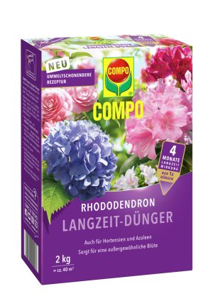 COMPO dolgotrajno gnojilo za rododendrone in hortenzije