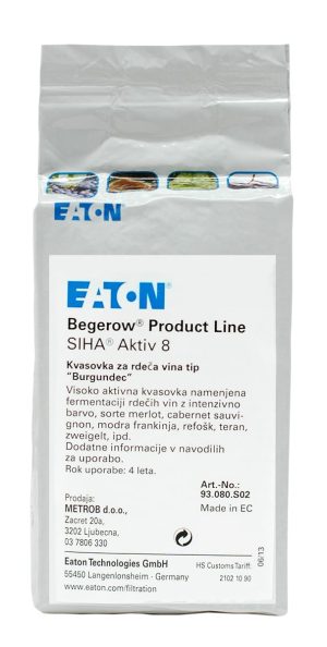 Kvasovka SIHA 8 – za rdeča in barrique vina