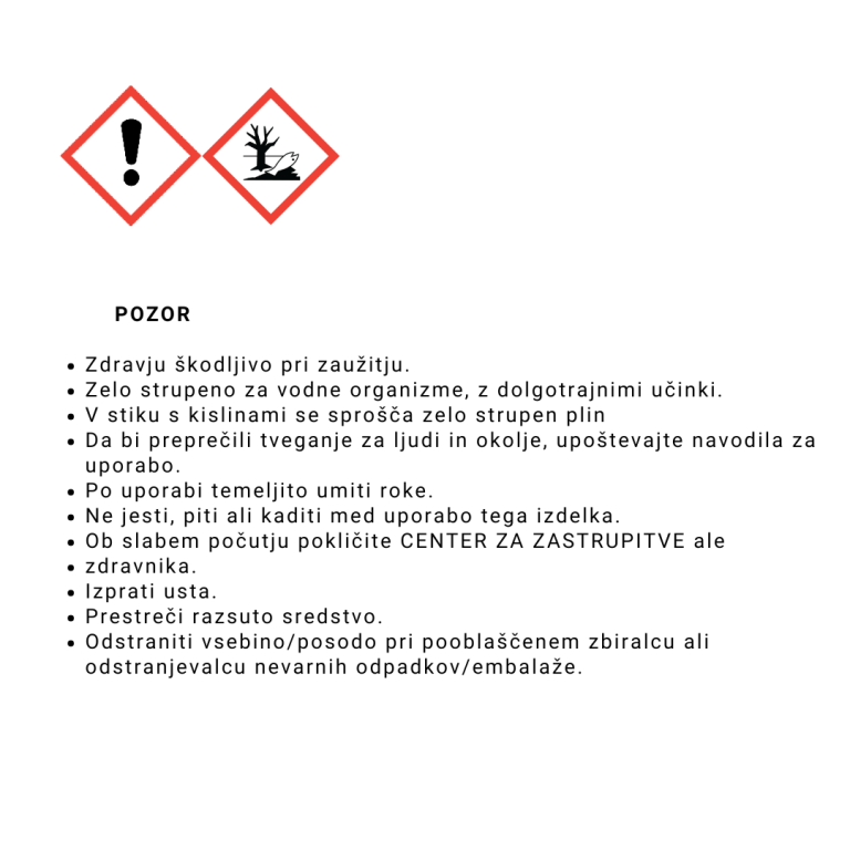 strup za voluharja za zatiranje