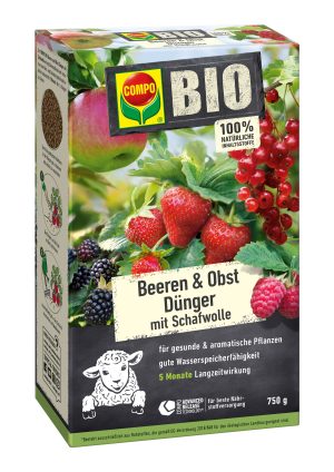 COMPO BIO dolgotrajno gnojilo za jagode