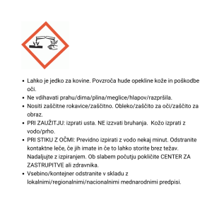 Čistilo za škropilnico