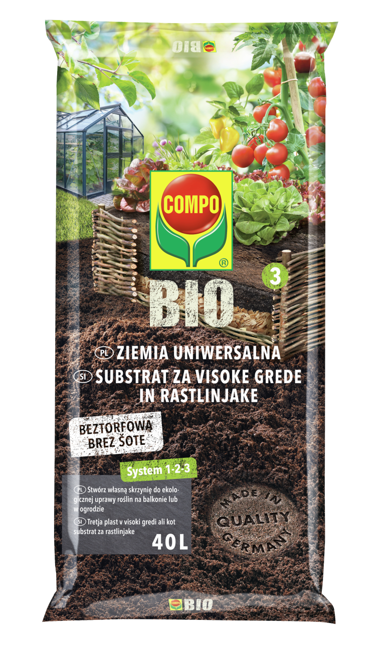 zemlja za visoke grede compo bio