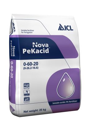 Fosforna kislina za uravnavanje pH vode, Nova Pekacid 0-60-20