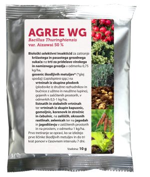 učinkovito sredstvo za zatiranje gosenic