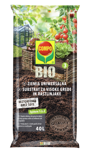zemlja za visoke grede compo bio